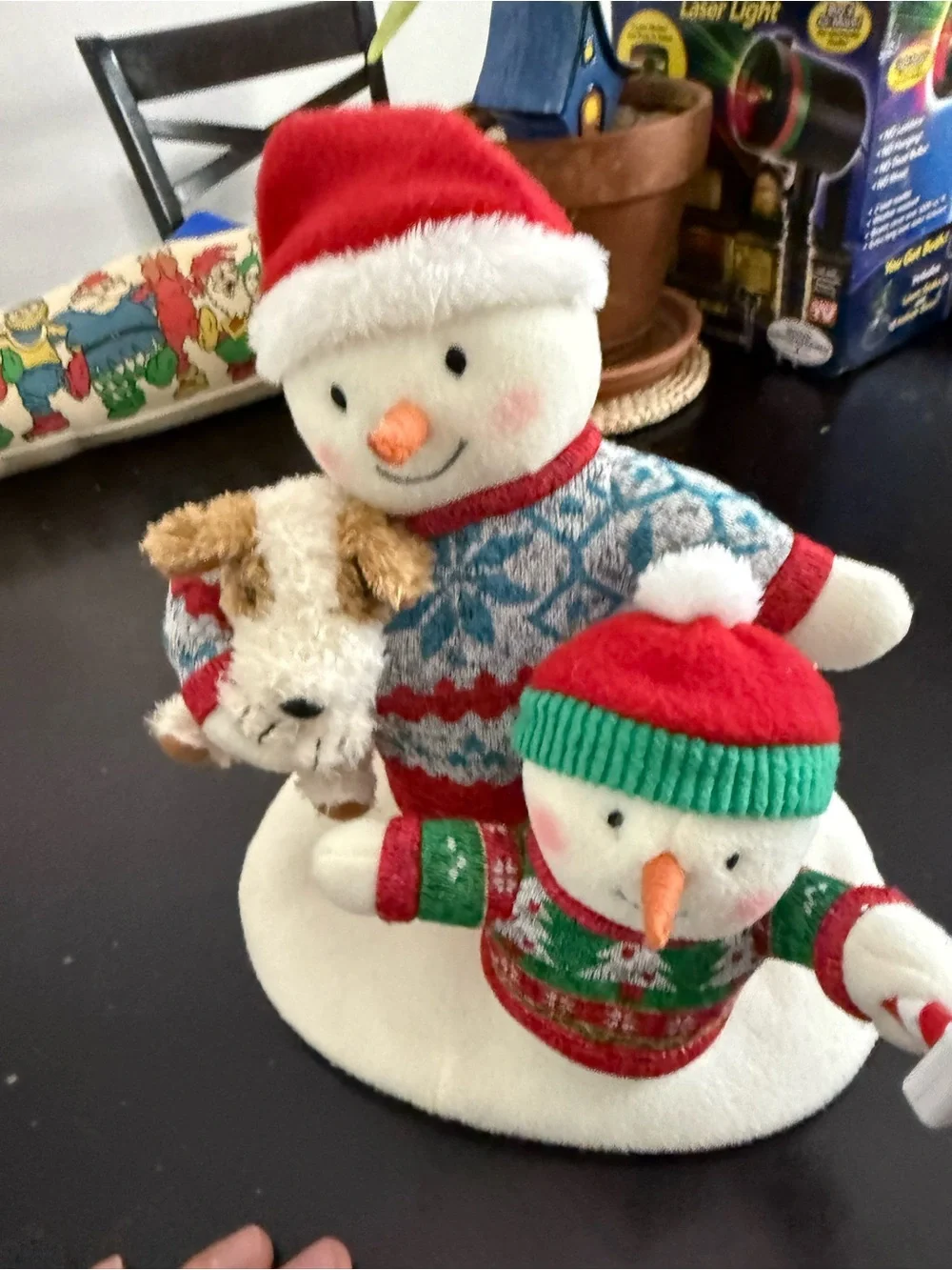 Hallmark 2020 - Jingle Pals Snowman Dog Cozy Christmas Selfie Animated Musical